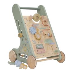 Little Dutch Дървена проходилка с активности Safari Friends