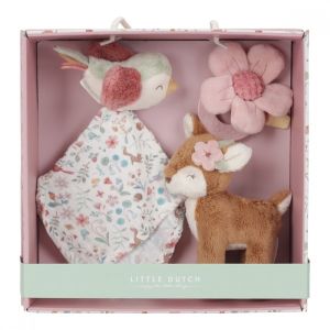 Little Dutch Подаръчна кутия с меки играчки за бебе Fairy Gardeen