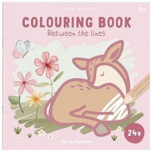 Little Dutch Книжка за оцветяване в линиите Fairy Garden