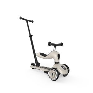 Scoot and Ride детска тротинетка 2 в 1 с родителски контрол Highwaykick1, Push and Go, Ash