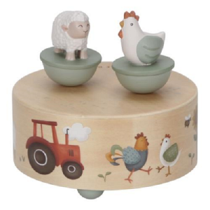 LITTLE DUTCH Музикална кутия Little Farm