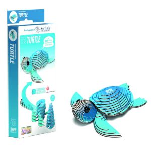 EUGY 3D Фигурка за сглобяване Костенурка 