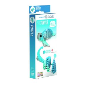EUGY 3D Фигурка за сглобяване Костенурка 