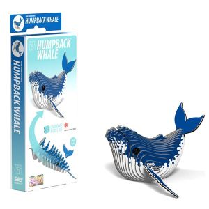 EUGY 3D Фигурка за сглобяване Гърбат кит