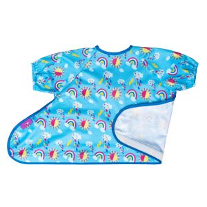 Tidy Tot лигавник Coverall с велкро Дъги, къс ръкав