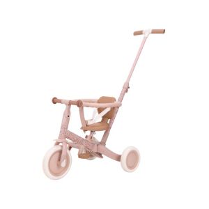 Little Dutch Триколка с Дръжка за Бутане 4 в 1 Fairy Floral